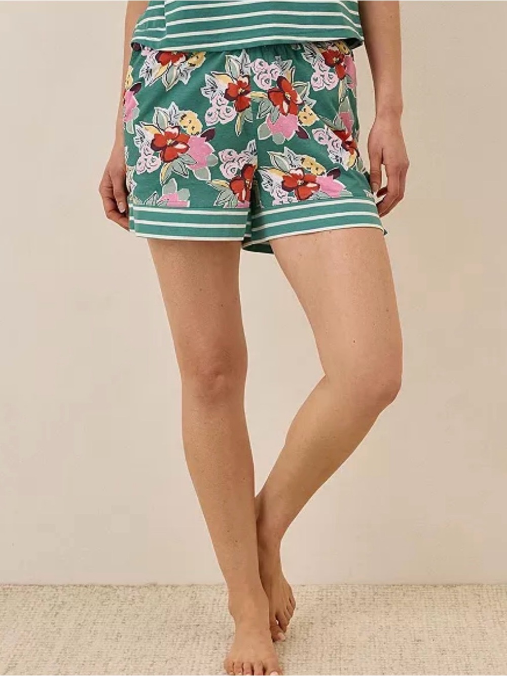 Pact Women's Organic Cotton Staycation Sleep Short